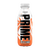 The front view of a smooth-and-refreshing bottle of Orange PRIME ICE Hydration. 